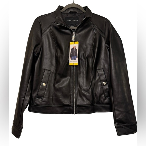 Vince Camuto Faux Leather Jacket - Picture 7 of 12